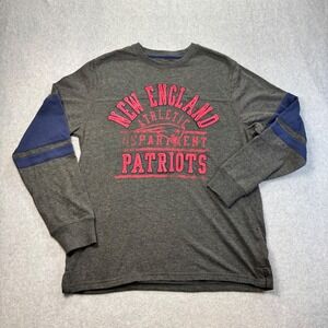 New‎ England Patriots NFL Long Sleeve T Shirt Football Adult Large